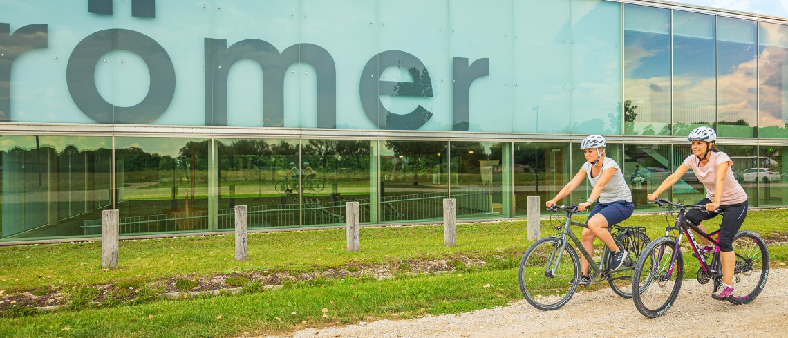 Das kelten r&ouml;mer museum ist in das Radwegenetz des Landkreises Pfaffenhofen a.d. Ilm eingebunden.